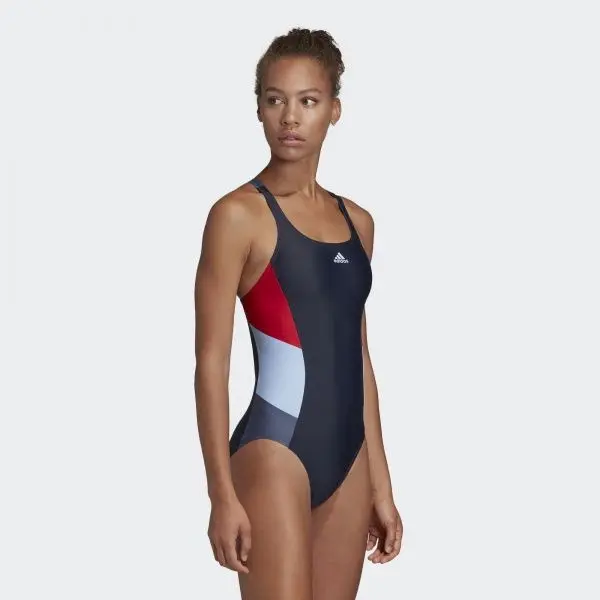 Купальник Adidas FIT 1PC CB DZ1838 темно-синий — фото 4