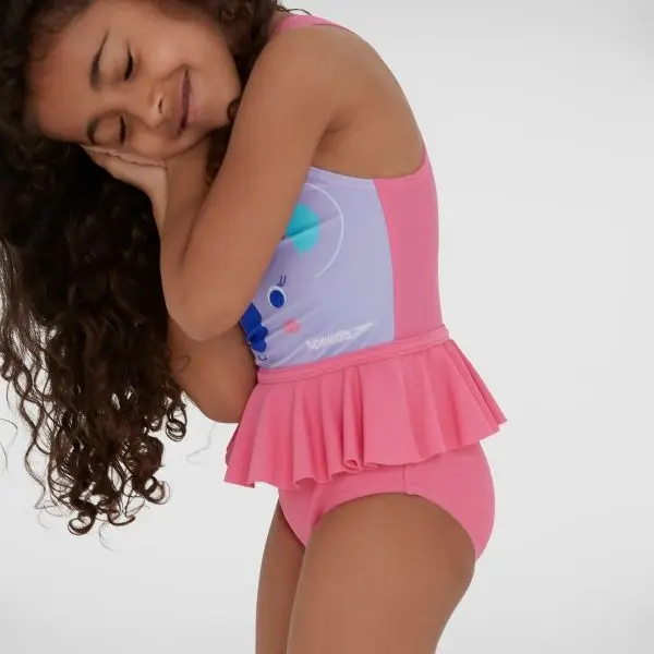 Купальник Speedo KOALA FRILL SWIMSUIT IF 8-12398D818 сиреневый с розовым — фото 4