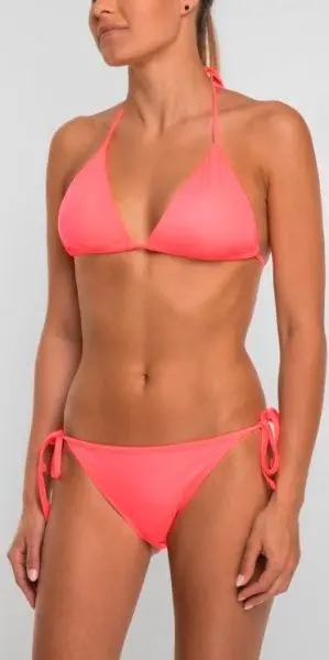 Купальник EA7 Women`s knit bikini 911002-CC417-10874 розовый — фото 4
