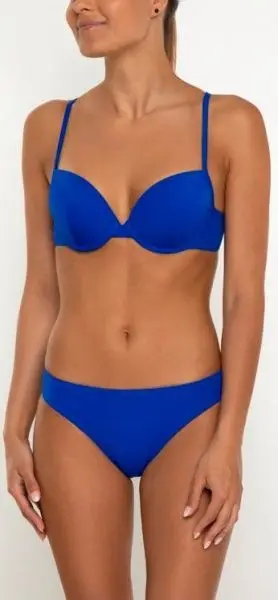 Купальник EA7 Women`s knit bikini 911026-CC417-10233 синий — фото 4