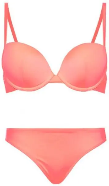 Купальник EA7 Women`s knit bikini 911026-CC417-10874 розовый