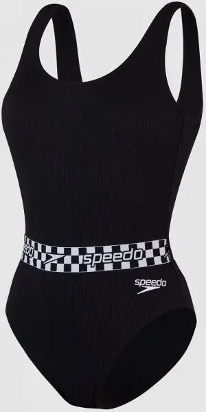 Купальник Speedo BELTED_DEEP_U-BK_1PC_AF 8-123630001 черный