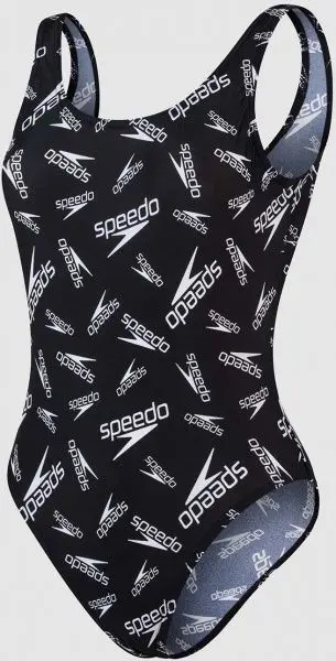 Купальник Speedo DEEP_U-BK_HI_LEG_1PC_PT_AF 8-12369F392 черно-белый