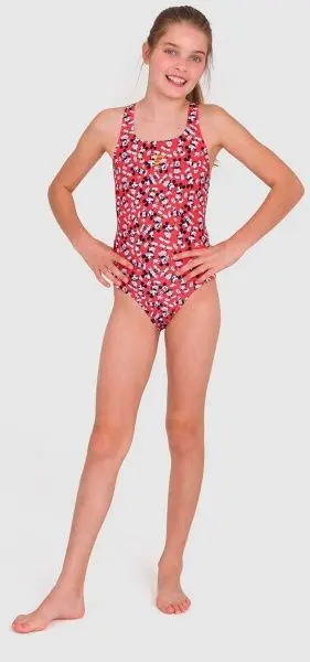 Купальник Speedo ALV_MEDALIST_1PC_JF 8-12520F352 красно-белый