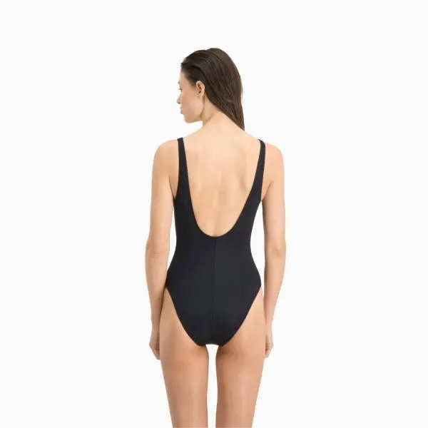 Купальник Puma SWIM WOMEN SWIMSUIT 1P 90768506 черный — фото 4