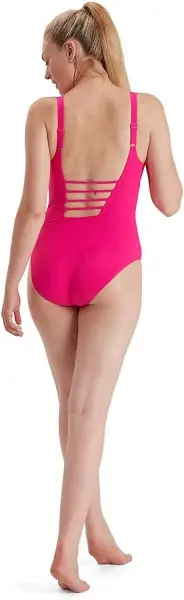 Купальник Speedo SHAPING OPALGLEAM 1PC AF PINK 811824B495 розовый — фото 3