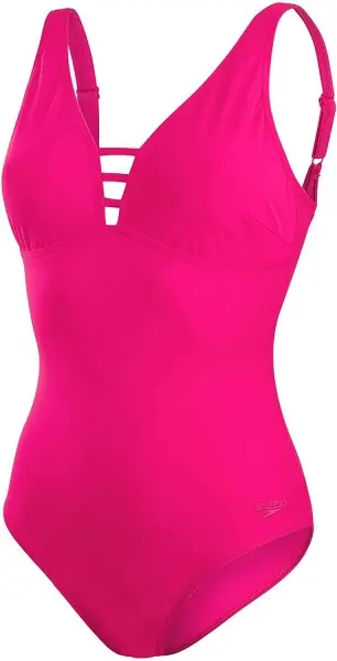 Купальник Speedo SHAPING OPALGLEAM 1PC AF PINK 811824B495 розовый — фото 4