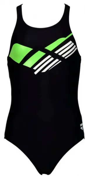 Купальник Arena SWIMSUIT V BACK LOGO 005330-560 черный