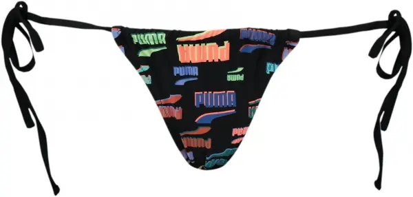 Плавки Puma PUMA SWIM WOMEN SIDE TIE TANGA STRING 1P 93806601 черный