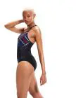 Купальник Speedo DIGI PLMT MDLT AF BLACK/BLUE 8-00305514839 разноцветный — фото 3