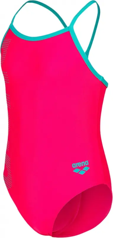 Купальник Arena LOGO KIDS GIRL ONE PIECE 003605-980 розовый — фото 3