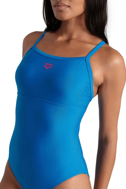 Купальник Arena SOLID SWIMSUIT LIGHTDROP BACK B 005909-801 синий — фото 3