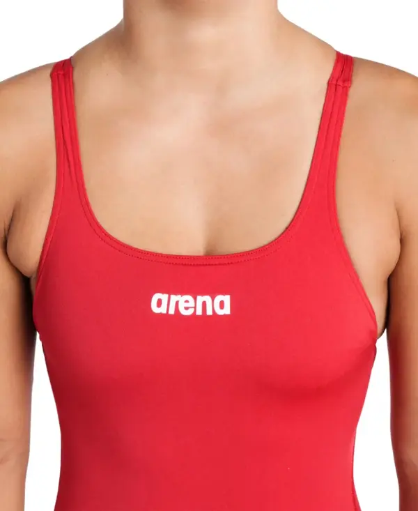 Купальник Arena TEAM SWIMSUIT SWIM TECH SOLID 004763-450 красный — фото 3