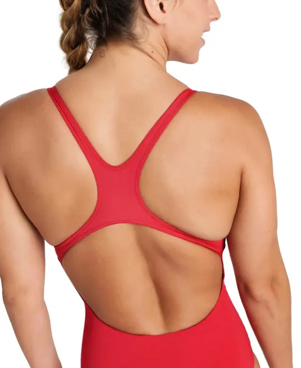 Купальник Arena TEAM SWIMSUIT SWIM TECH SOLID 004763-450 красный — фото 4