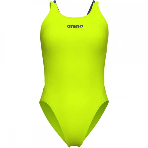 Купальник Arena TEAM SWIMSUIT SWIM TECH SOLID 004763-688 желтый — фото 6
