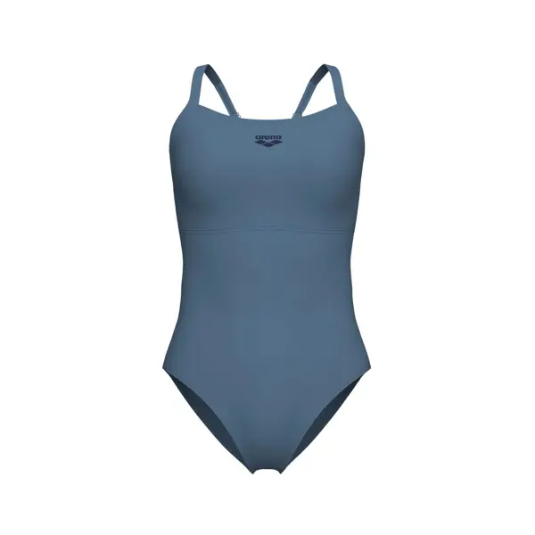Купальник Arena SOLID SWIMSUIT LIGHTDROP BACK B 005909-550 серый — фото 6