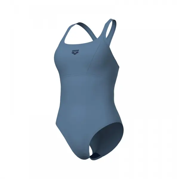 Купальник Arena SOLID SWIMSUIT LIGHTDROP BACK B 005909-550 серый — фото 8