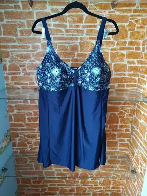 Темно синій купальник 56-58 XXXXL -XXXXXXL розмір.