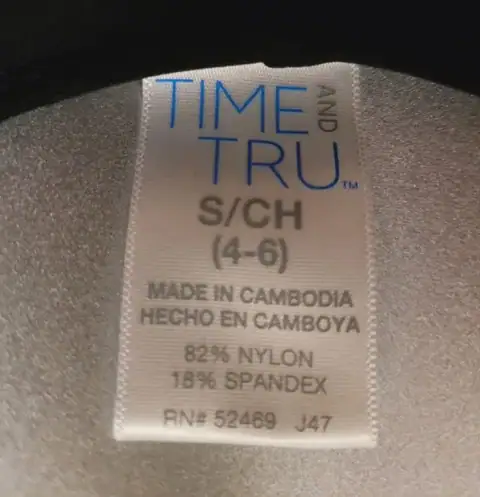 Купальник суцільний чорний S Time and Tru Німеччина — фото 3