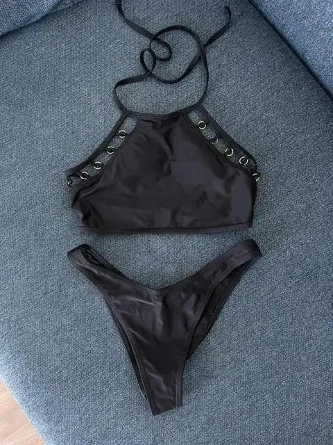 Купальник черный victoria’s secret