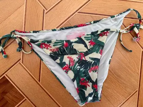 Купальник Victoria Secret XL квіти пуш-ап роздільний гаваї вікторія — фото 3