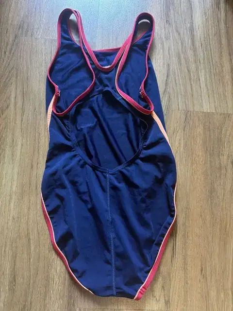 суцільний жіночий купальник Speedo Endurance синього кольору — фото 4
