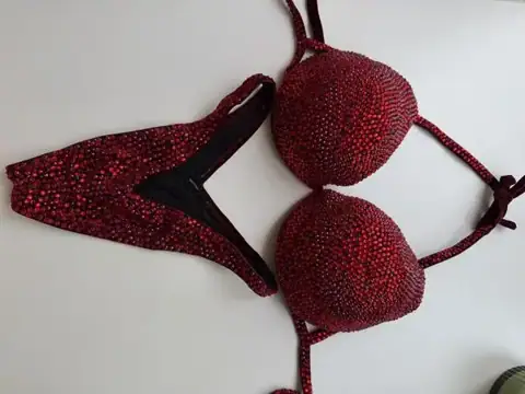 Купальник для змагань з бодібілдингу Bikini Fitness Фітнес Бікіні (б/у) — фото 3