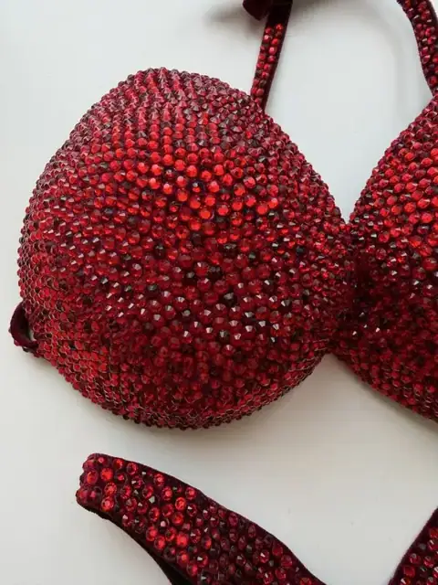 Купальник для змагань з бодібілдингу Bikini Fitness Фітнес Бікіні (б/у) — фото 4