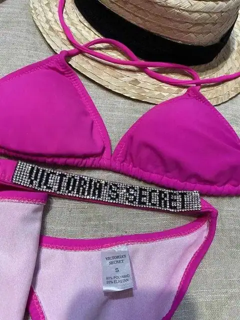 Victoria’s Secret крутий роздільний купальник із стразами — фото 3