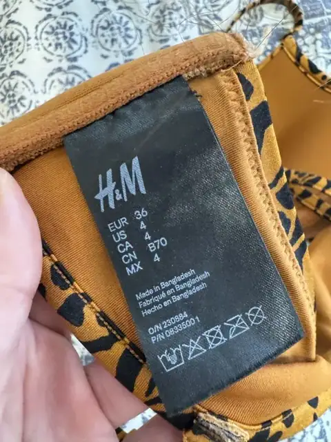 Дуже гарний верх від купальника з пуш ап від h&m — фото 5