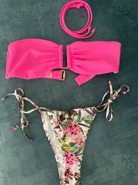 Купальник бандо Victoria’s Secret новий s